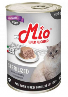 Mio Sterilised Adult Hindili 400 gr Kedi Maması kullananlar yorumlar